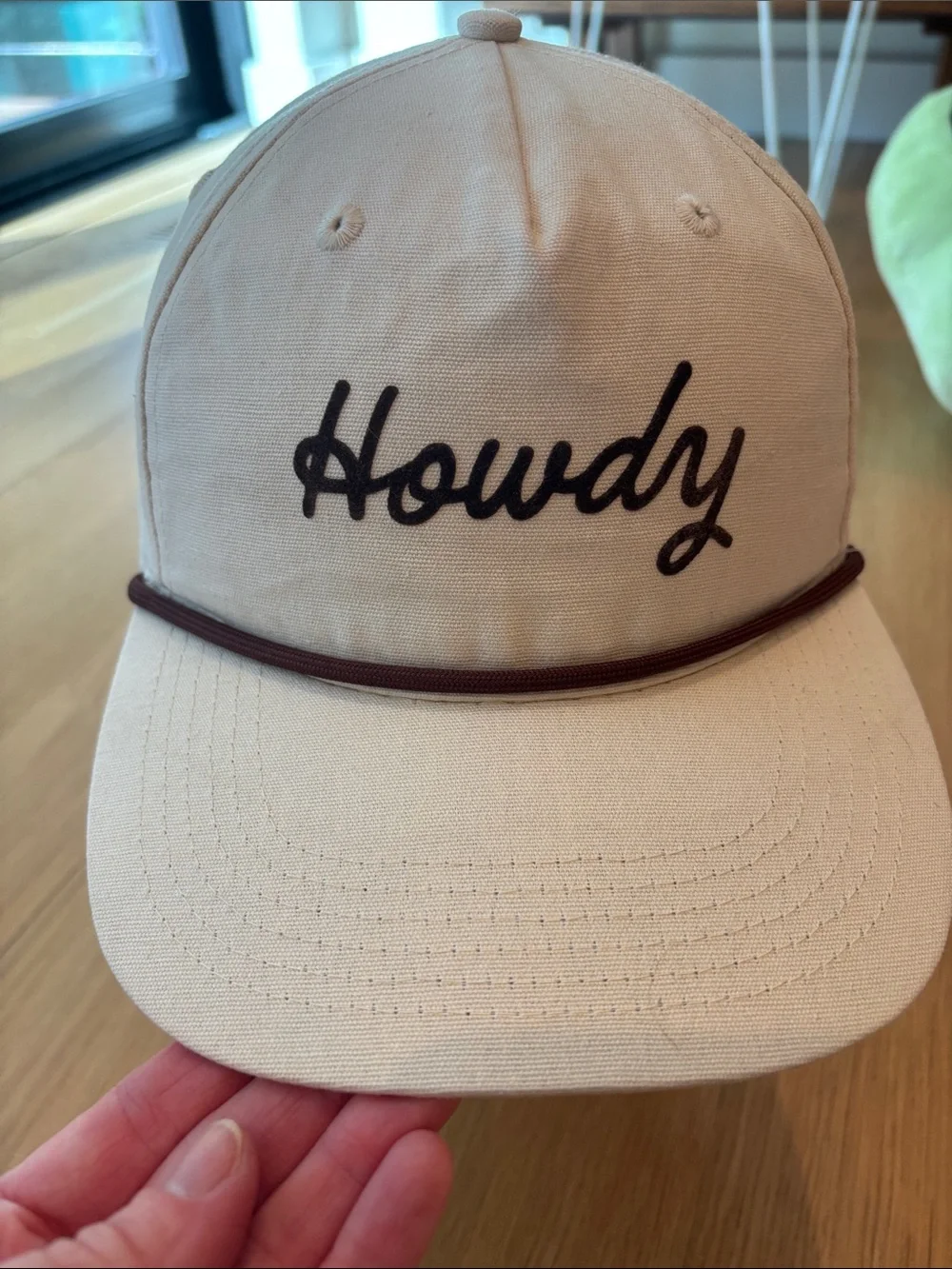 Lost Hat Co. Trucker Hat Graphic Howdy Adjustable One Size